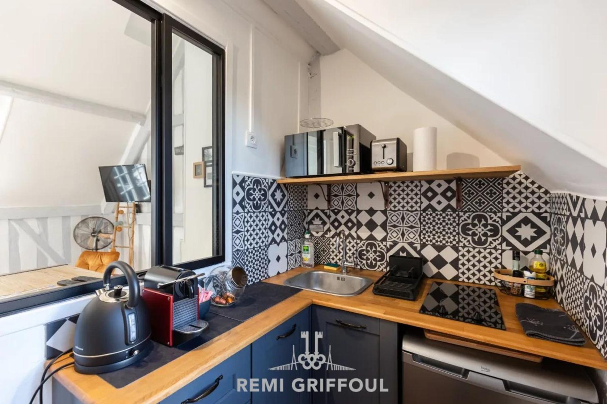 La Capucine Lovely Studio City Center Honfleur Dış mekan fotoğraf
